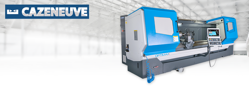 CAZENEUVE Zyklendrehmaschinen und CNC-Drehmaschinen. CAZENEUVE steht für Qualität, Innovationskraft und modernste Technologie mit einer langen Tradition.