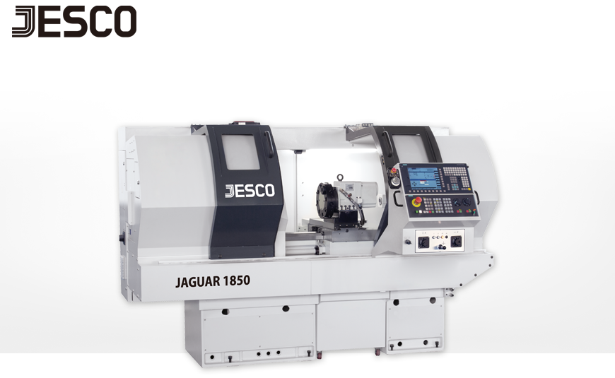 CNC-gesteuerte Zyklendrehmaschinen JESSEY JAGUAR 1800 mit SIEMENS oder FANUC CNC-Steuerung.