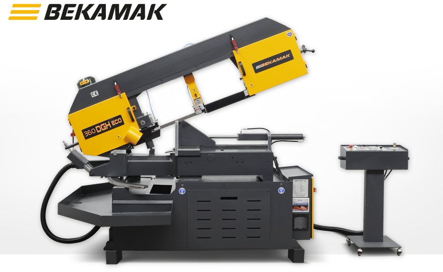 Horizontal-Gehrungsbandsägen BEKA-MAK BMSY 360 DGH ECO Halbautomatische Horizontal-Gehrungsbandsägen BEKA-MAK BMSY 360 DGH ECO