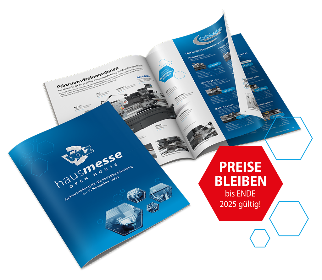 Alle Lagermaschinen reduziert! Die Hausmesse ist vorbei, die Sonderpreise bleiben weiter gültig!