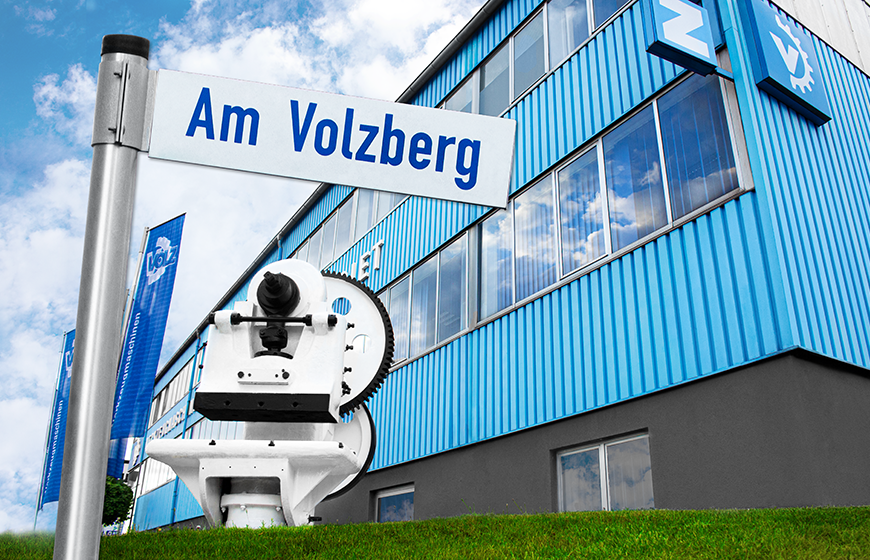 Am Volzberg Schild