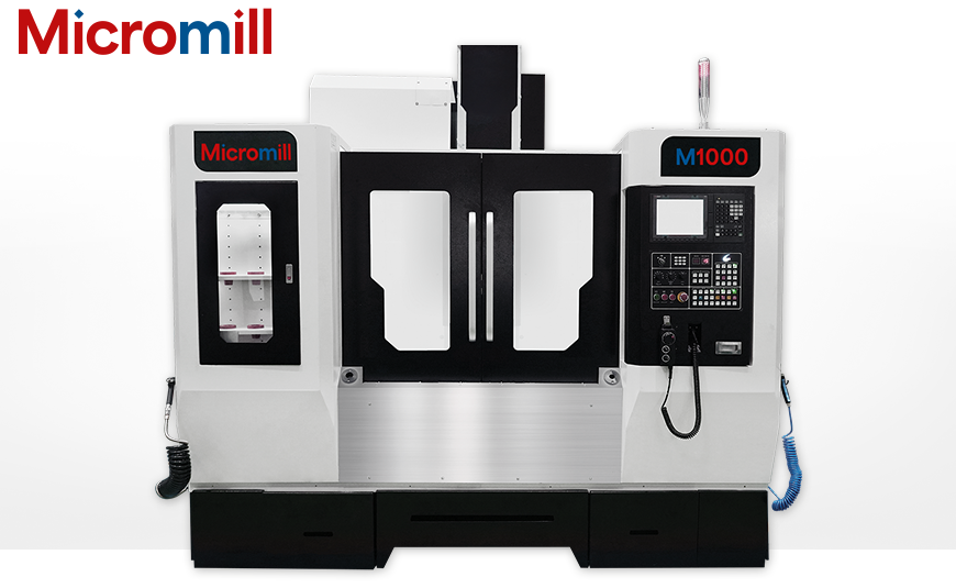 CNC-Bearbeitungszentrum MICROMILL M1000 mit SIEMENS SINUMERIK 828D inkl. ShopMill Benutzeroberfläche ideal für anspruchsvolle industrielle Anwendungen.