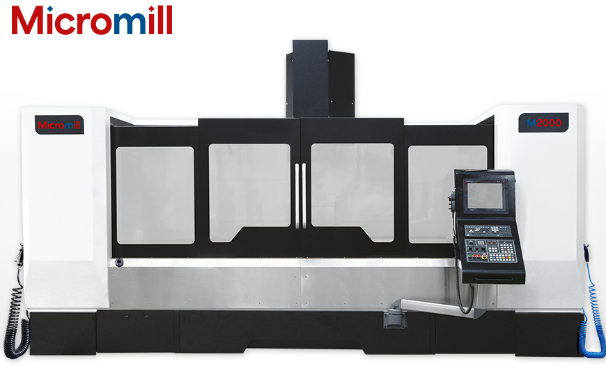 CNC-Bearbeitungszentren MICROMILL M2000 ist für die Bearbeitung großer und schwerer Werkstücke konzipiert, ideal im anspruchsvollen Industrieeinsatz.