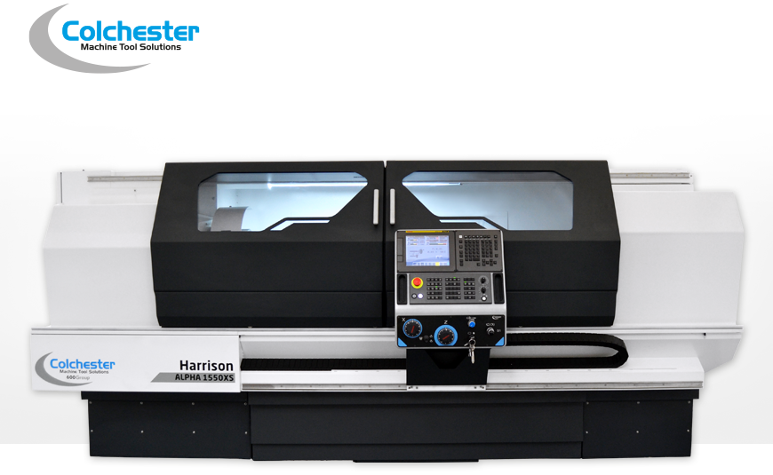 CNC-Zyklendrehmaschine HARRISON ALPHA 1550 XS mit FANUC 0i-TF inkl. ALPHA-Link Benutzeroberfläche.