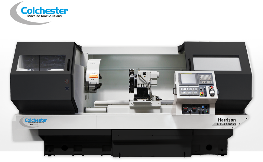 CNC-Zyklendrehmaschine HARRISON ALPHA 1660 XS mit FANUC inkl. ALPHA-Link Benutzeroberfläche.