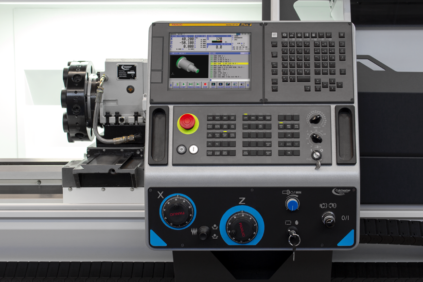 HARRISON ALPHA mit ultraschneller FANUC 0i-TF inkl. Manual-Guide i verbunden mit dem innovativen ALPHA-Link System.
