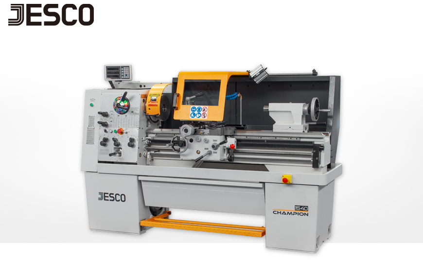 Präzisions-Drehmaschine JESSEY CHAMPION 1540 optional mit 3-Achsen Digitalanzeige FAGOR.