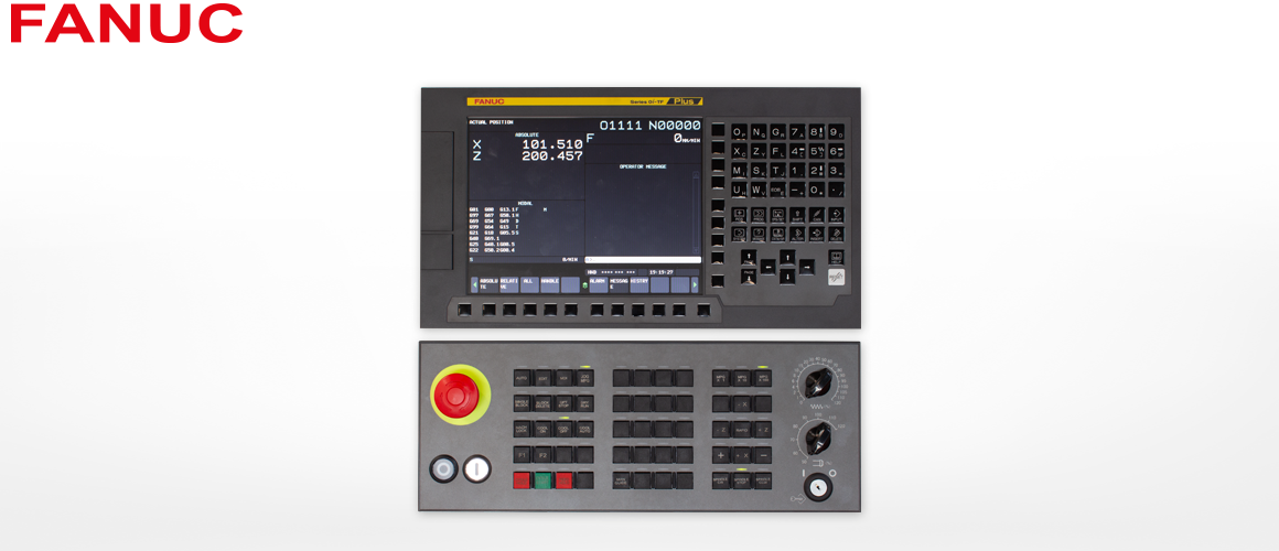 FANUC 0i-TF Plus mit ALPHA-System und Manual Guide i: intuitive Dialogprogrammierung, einfache Bedienung und hohe Produktivität für Drehmaschinen.