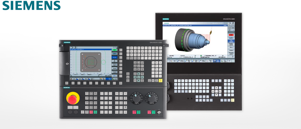SIEMENS SINUMERIK 828D CNC-Steuerung: leistungsstarke, kompakte Lösung für Fräs- und Drehmaschinen mit hoher Präzision, Effizienz und intuitiver Bedienung.