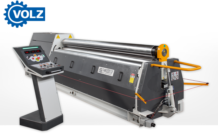 Die VOLZ V4R-O ist eine leistungsstarke 4-Walzen-Rundbiegemaschine für präzise, effiziente und reproduzierbare Biegeprozesse, ideal für industrielle Fertigung mit hohen Anforderungen an Qualität und Flexibilität.