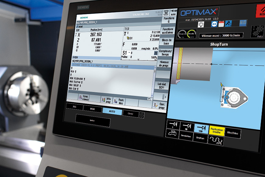 HEICO - CNC-Zyklendrehmaschine CAZENEUVE OPTIMAX 590