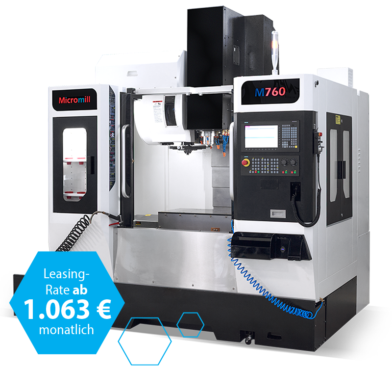 CNC-Vertikal-Bearbeitungszentrum MICROMILL M760