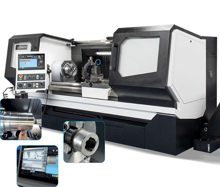 CNC-Zyklendrehmaschine CAZENEUVE OPTIMAX 590