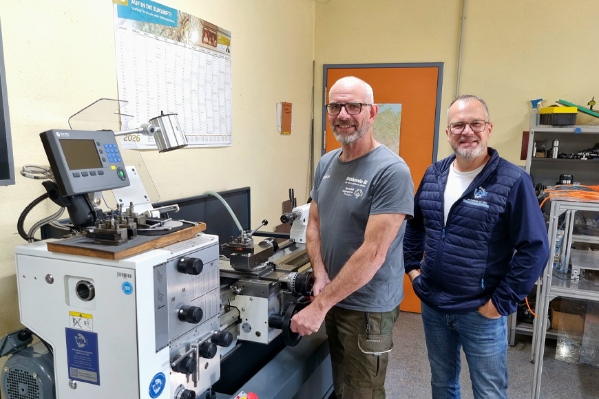 DIAKONIE Gotha Betriebsstätte Bodelschwingh-Hof - Präzisions-Drehmaschine COLCHESTER STUDENT VS 2500